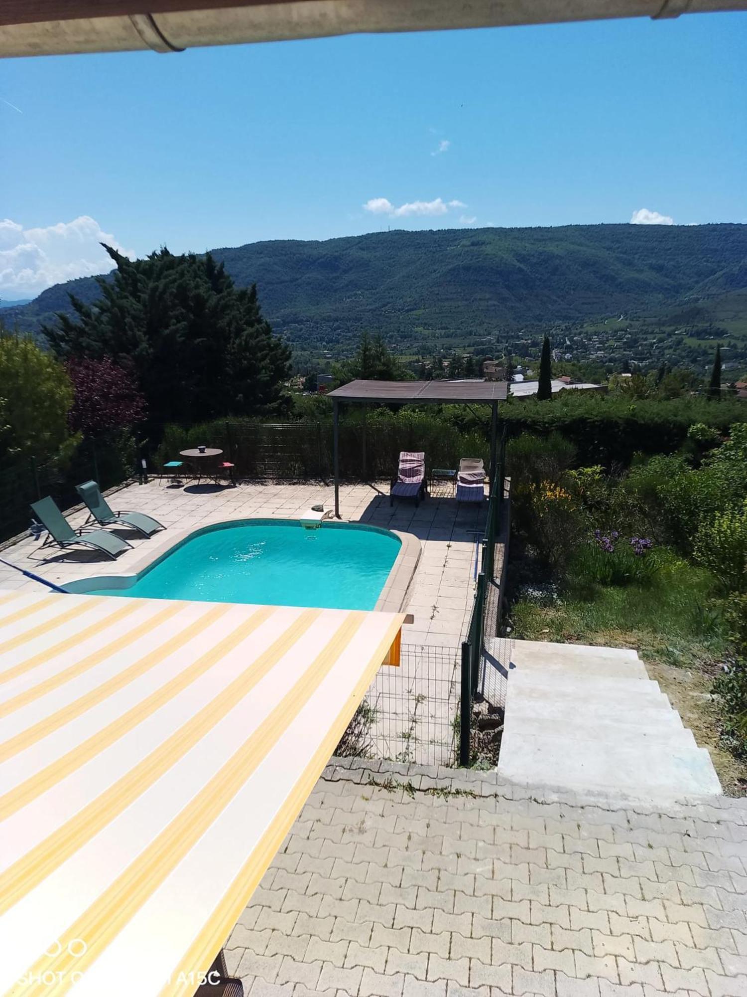 Maison Paisible A Veyras Avec Piscine Privee Et Vue Montagne Dış mekan fotoğraf