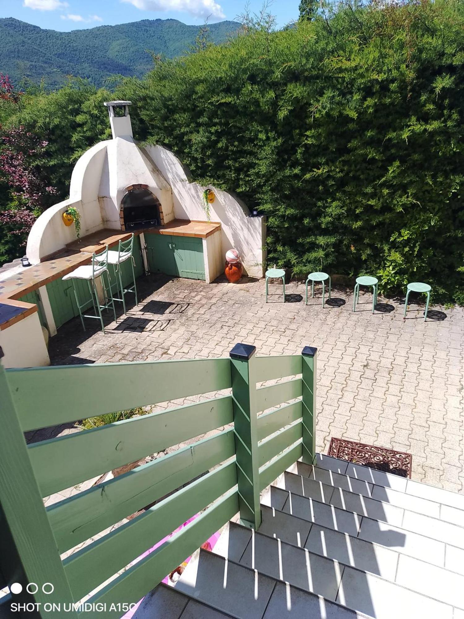 Maison Paisible A Veyras Avec Piscine Privee Et Vue Montagne Dış mekan fotoğraf